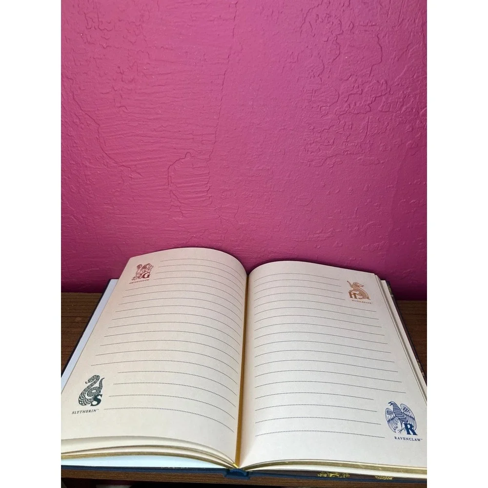 Harry Potter Hogwarts Embroidered Embellished Journal - New